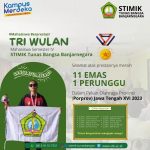 Mahasiswa STIMIK Tunas Bangsa Banjarnegara Raih 11 Emas dan 1 Perunggu dalam Pekan Olahraga Provinsi (Porprov) Jawa Tengah XVI 2023